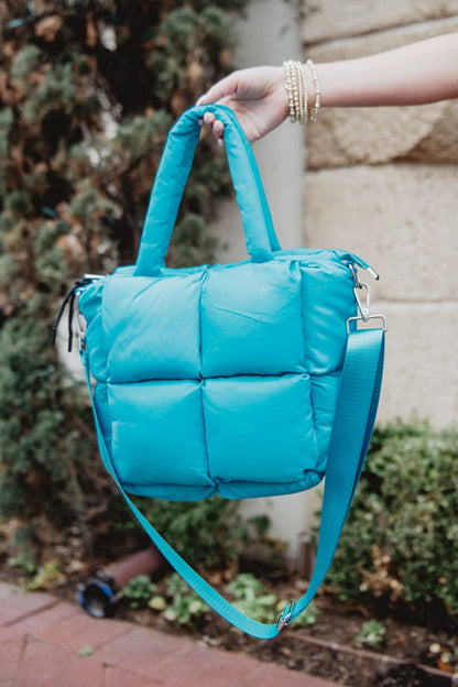 Quilted Mini Puffer Bag, Trendy Puff - Stitched Small Purse, Perfect Gift for Women on the Go - Nifty Decor & More
