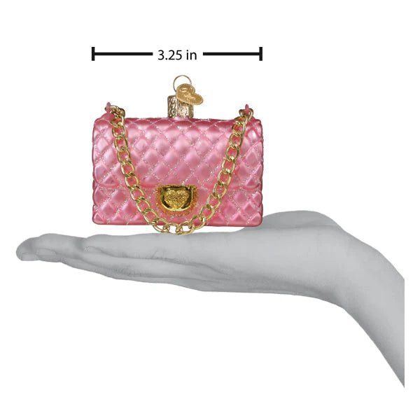 Quilted Purse Ornament - Nifty Decor & More