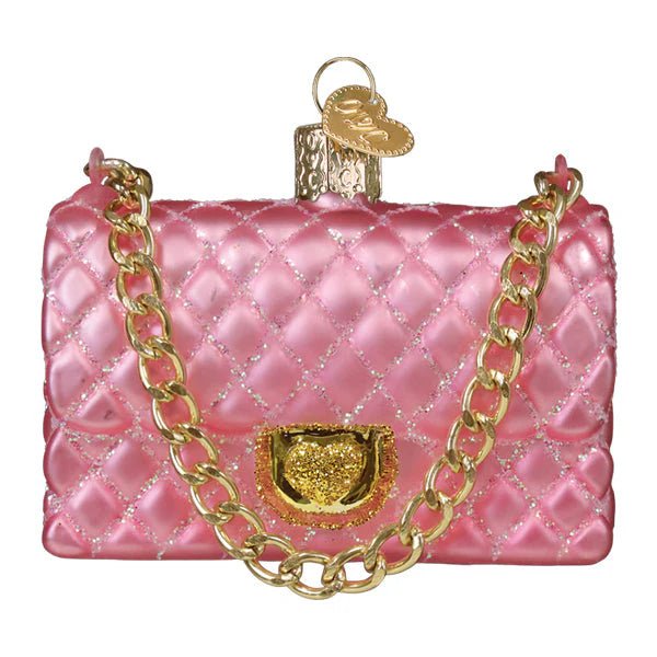 Quilted Purse Ornament - Nifty Decor & More
