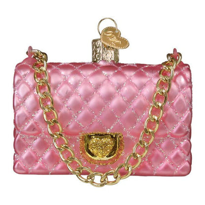 Quilted Purse Ornament - Nifty Decor & More