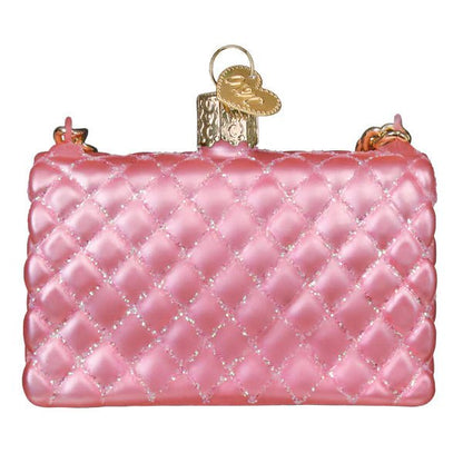 Quilted Purse Ornament - Nifty Decor & More