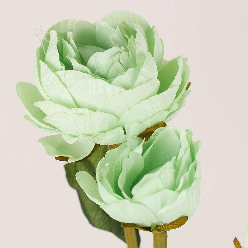 Ranunculus Flower Stems - Gorgeous 22" Tall Artificial Spring Flowers for Home Decor & Events, Realistic Blooming Stems - Nifty Decor & More