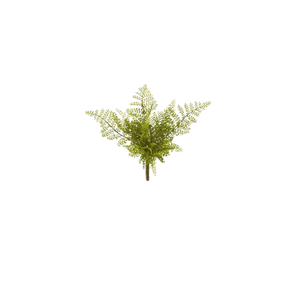 RAZ - 15" Fern Bush - Realistic Artificial Fern Plant, Home Decor, Office Decor, Greenery, Indoor Plants, Floral Arrangement, Housewarming - Nifty Decor & More