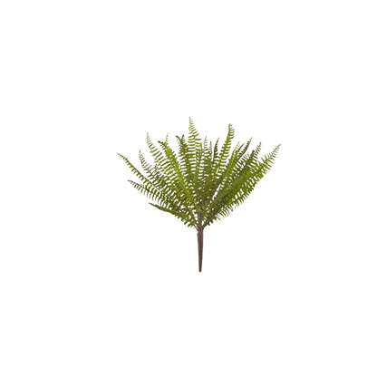 RAZ - 15" Fern Bush - Realistic Artificial Fern Plant, Home Decor, Office Decor, Greenery, Indoor Plants, Floral Arrangement, Housewarming - Nifty Decor & More