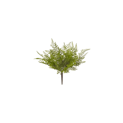 RAZ - 15" Fern Bush - Realistic Artificial Fern Plant, Home Decor, Office Decor, Greenery, Indoor Plants, Floral Arrangement, Housewarming - Nifty Decor & More