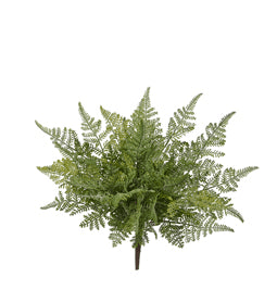 RAZ - 16" Fern Bush - Artificial Fern Plant, Lifelike Greenery, Home Decor, Indoors, Wedding Centerpieces & Floral Arrangements Faux Flowers Design 1