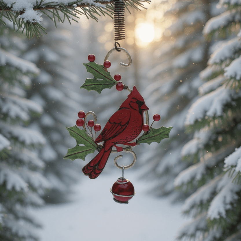Red Cardinal Bouncy - Nifty Decor & More