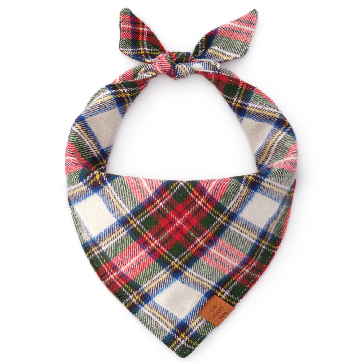 Regent Plaid Flannel Holiday Dog Bandana - Nifty Decor & More