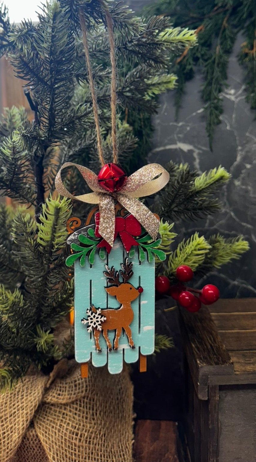 Reindeer Ornaments - Nifty Decor & More