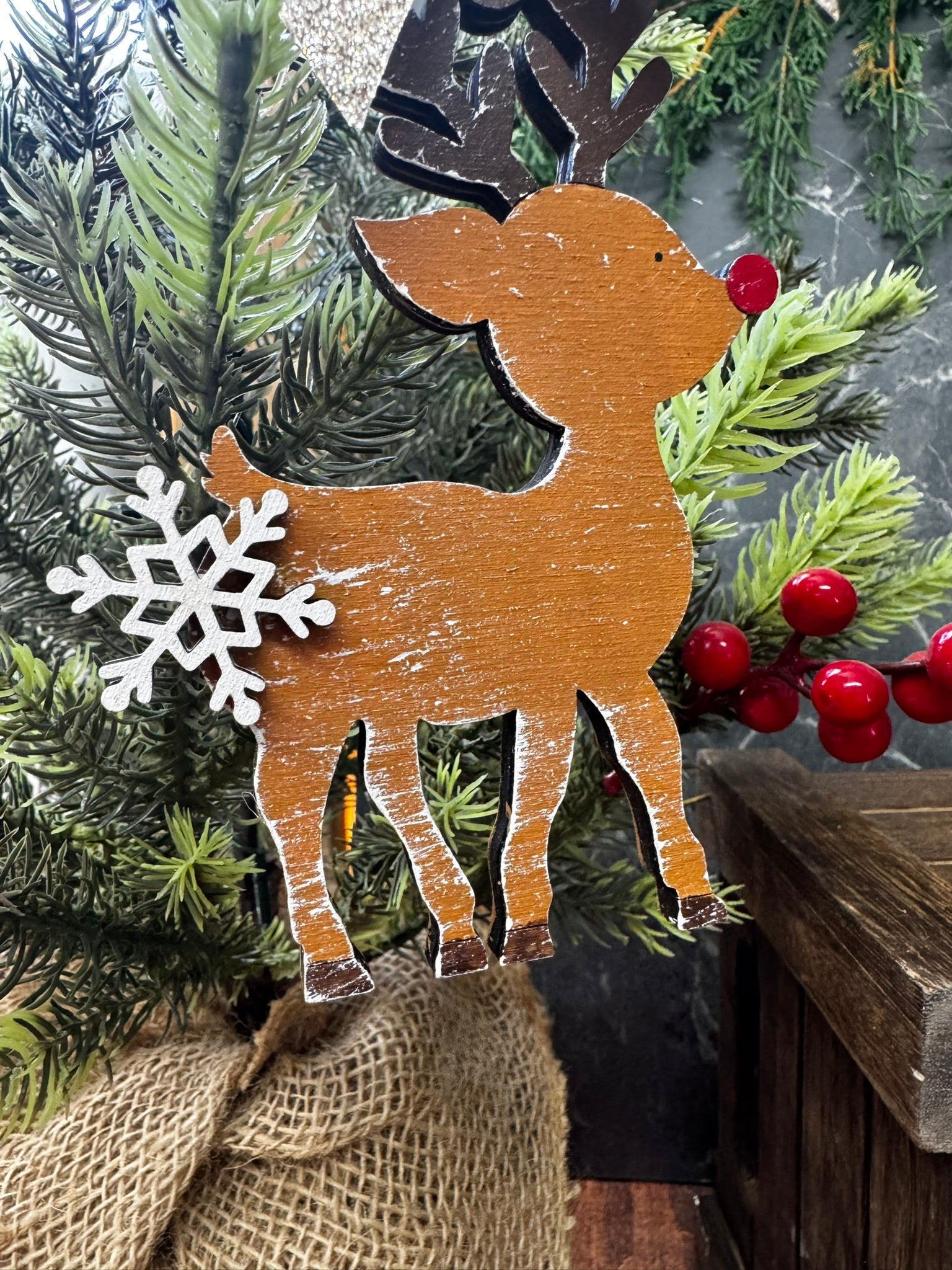 Reindeer Ornaments - Nifty Decor & More