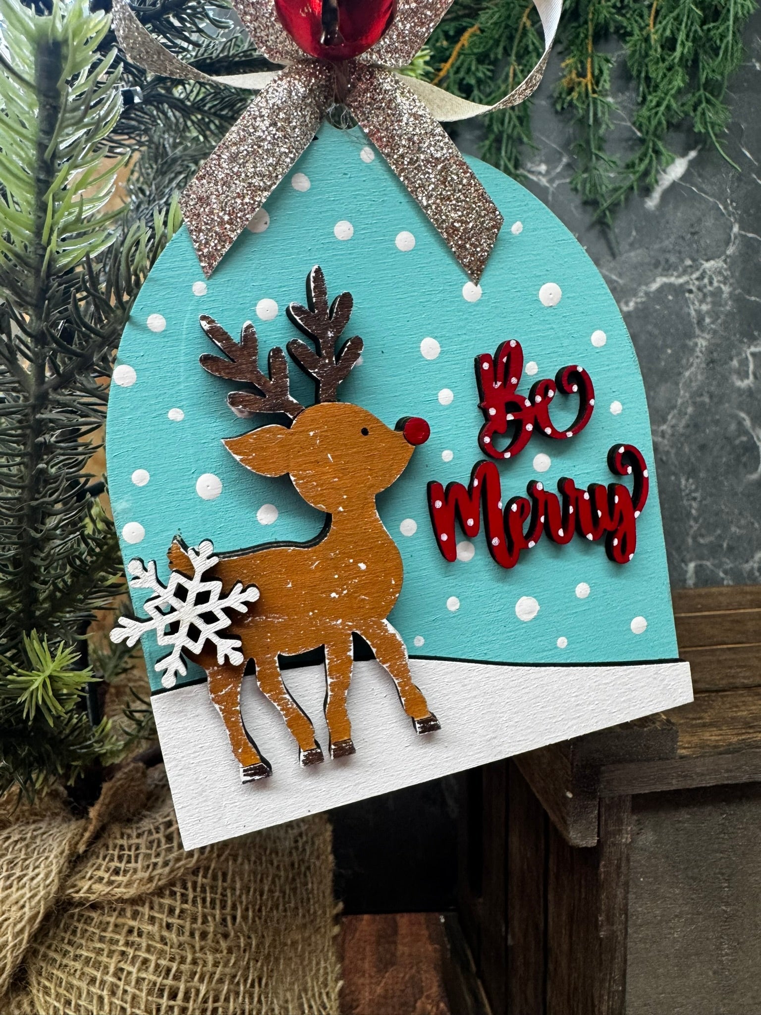 Reindeer Ornaments - Nifty Decor & More