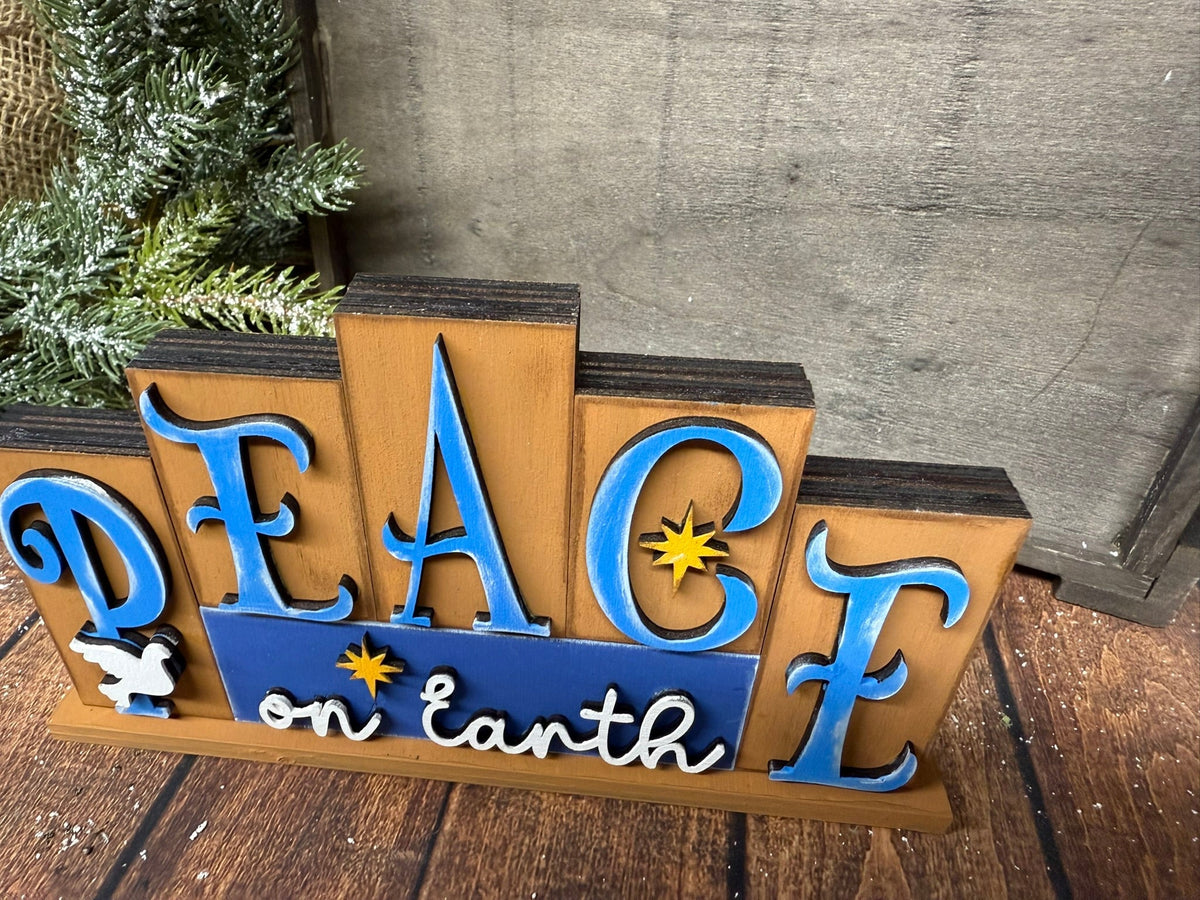Religious Word Block - Nifty Decor & More