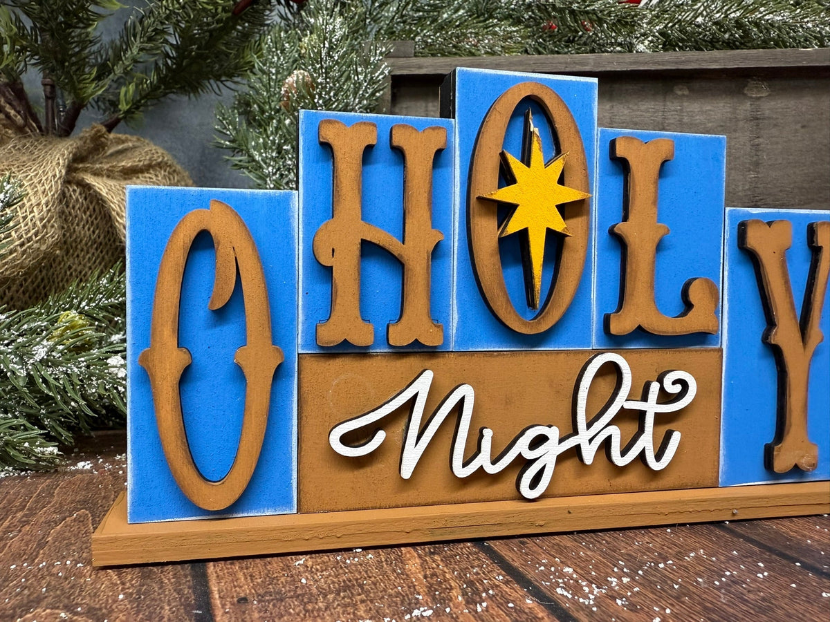 Religious Word Block - Nifty Decor & More