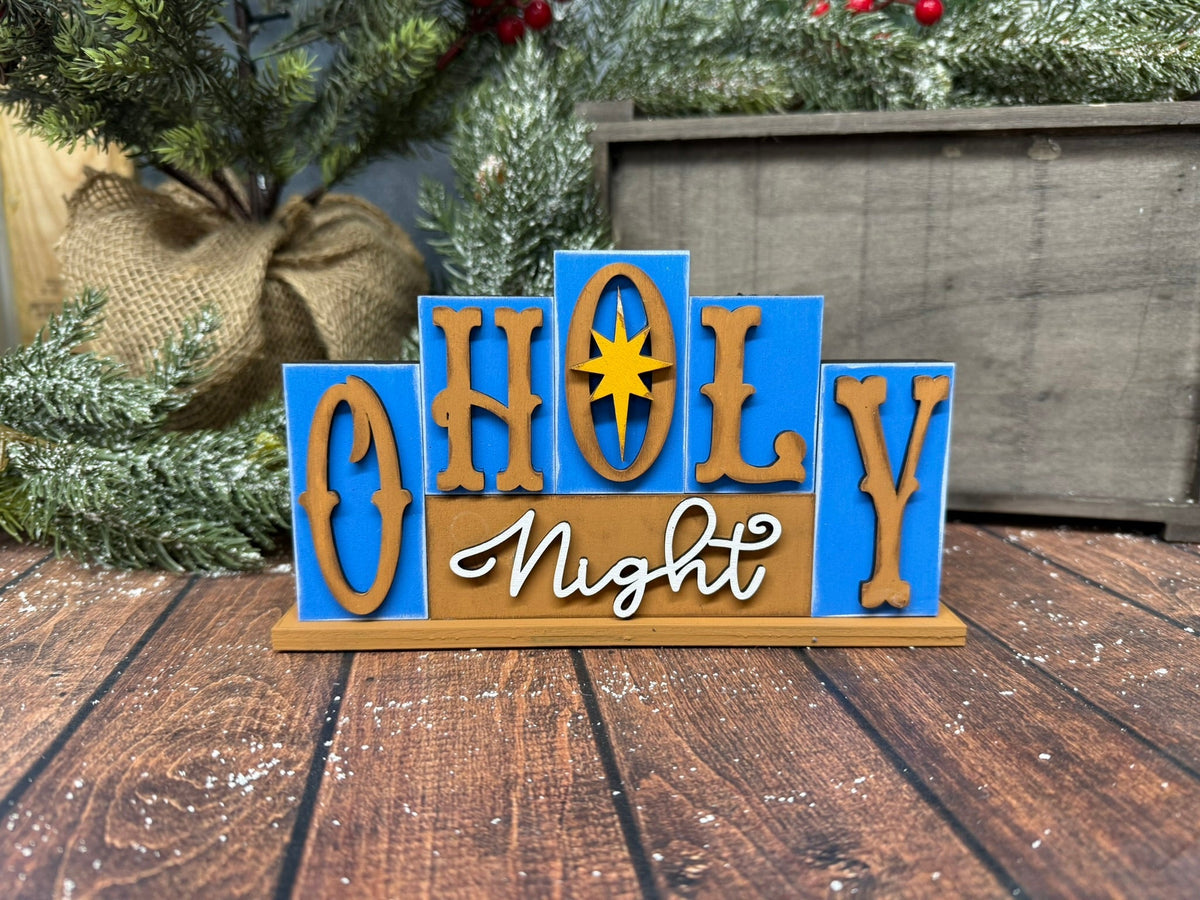 Religious Word Block - Nifty Decor & More