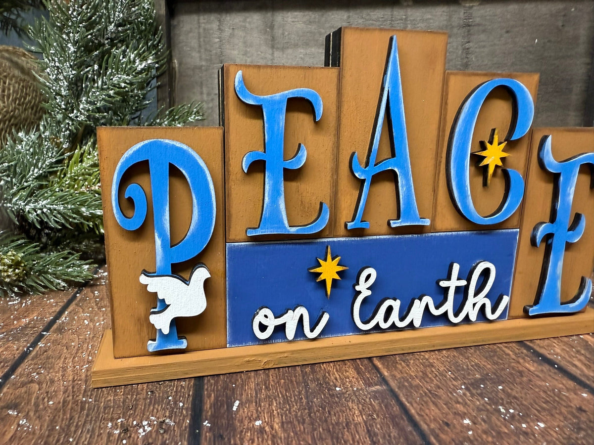 Religious Word Block - Nifty Decor & More