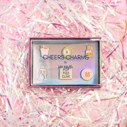 Rendez-Veuve Cheers Charms, Set of 6 - Nifty Decor & More