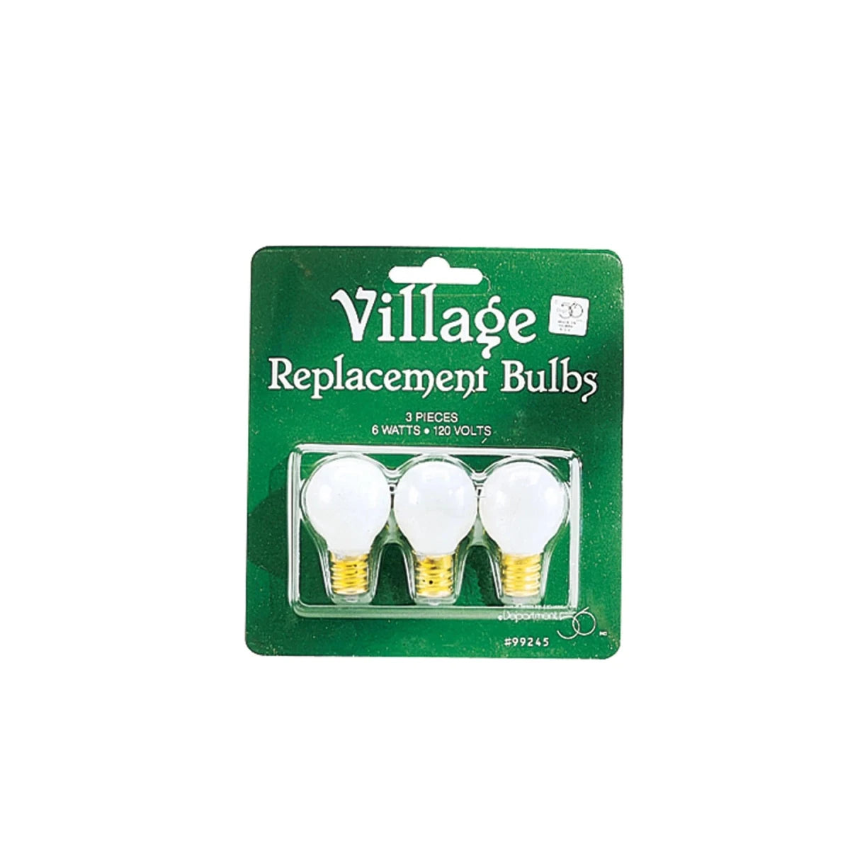 Replacement Round Lite Bulb | Dept 56 - Nifty Decor & More