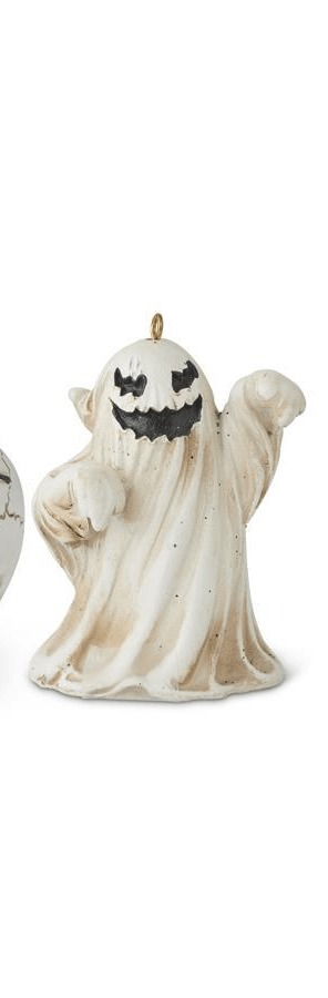 Resin Halloween Ornaments (Skull Witch 2 Ghost) - Nifty Decor & More