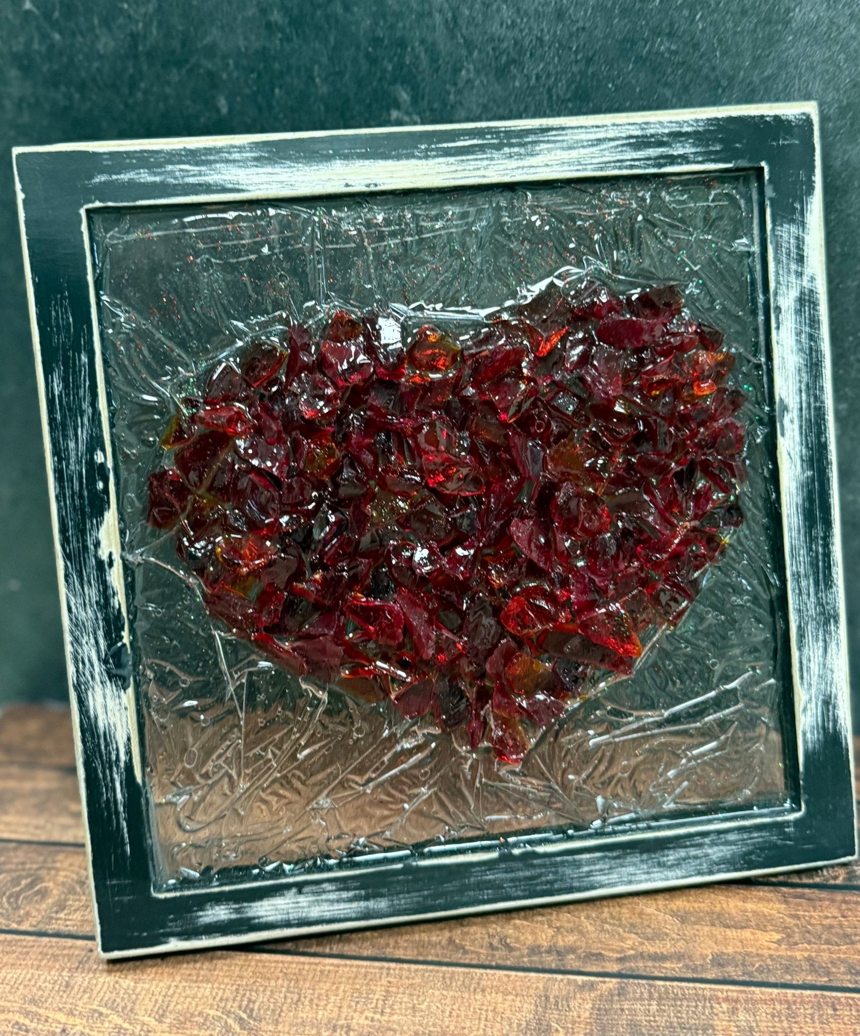 Resin Heart Frame