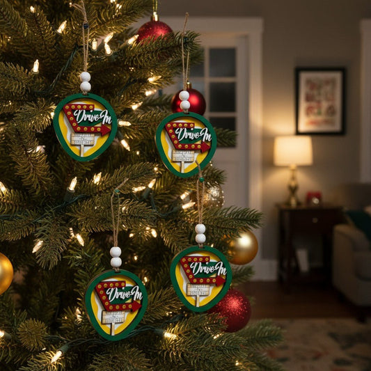 Retro Drive - In Ornament – Vintage - Inspired Car Charm or Holiday Décor - Nifty Decor & More