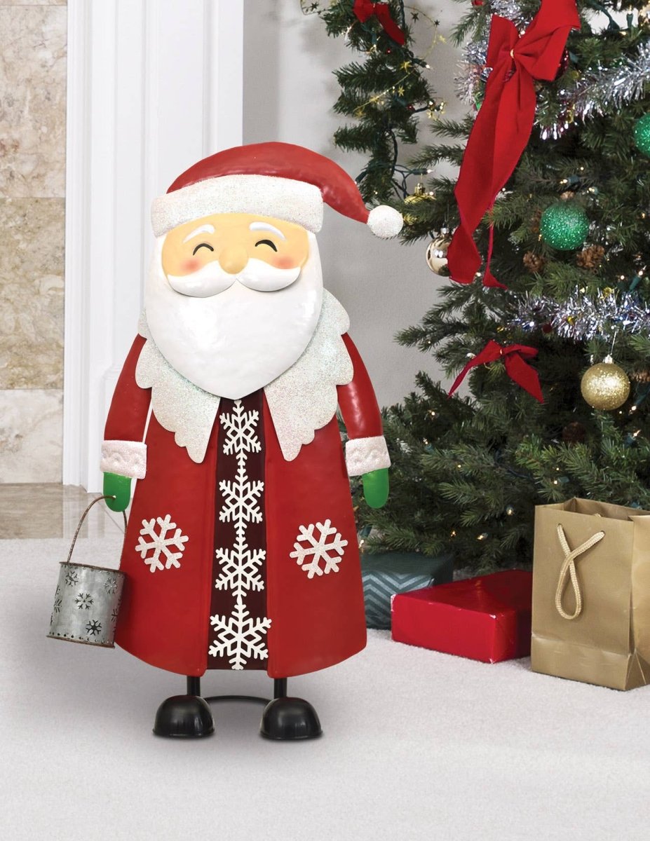 Retro Santa Porch Greeter - Nifty Decor & More