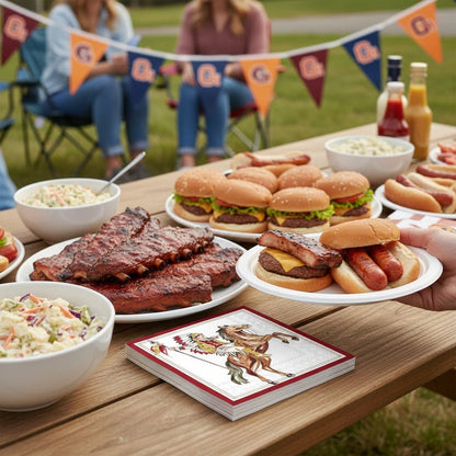 Riding Sentinal Hometown Pride Cocktail Napkin (20ct) - Nifty Decor & More