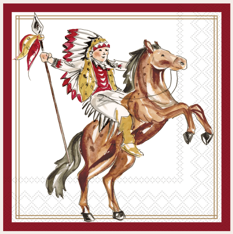 Riding Sentinal Hometown Pride Cocktail Napkin (20ct) - Nifty Decor & More