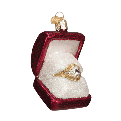 Ring In Box Ornament - Nifty Decor & More
