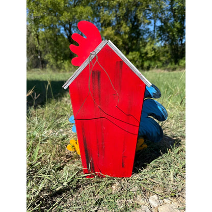 Rooster Birdhouse Farmhouse