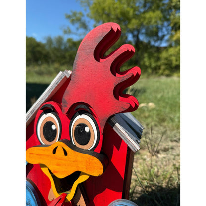 Rooster Birdhouse Farmhouse