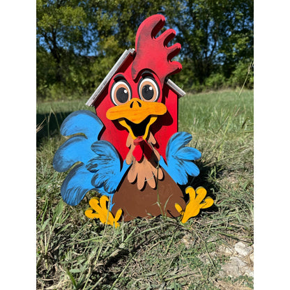 Rooster Birdhouse - Nifty Decor & More