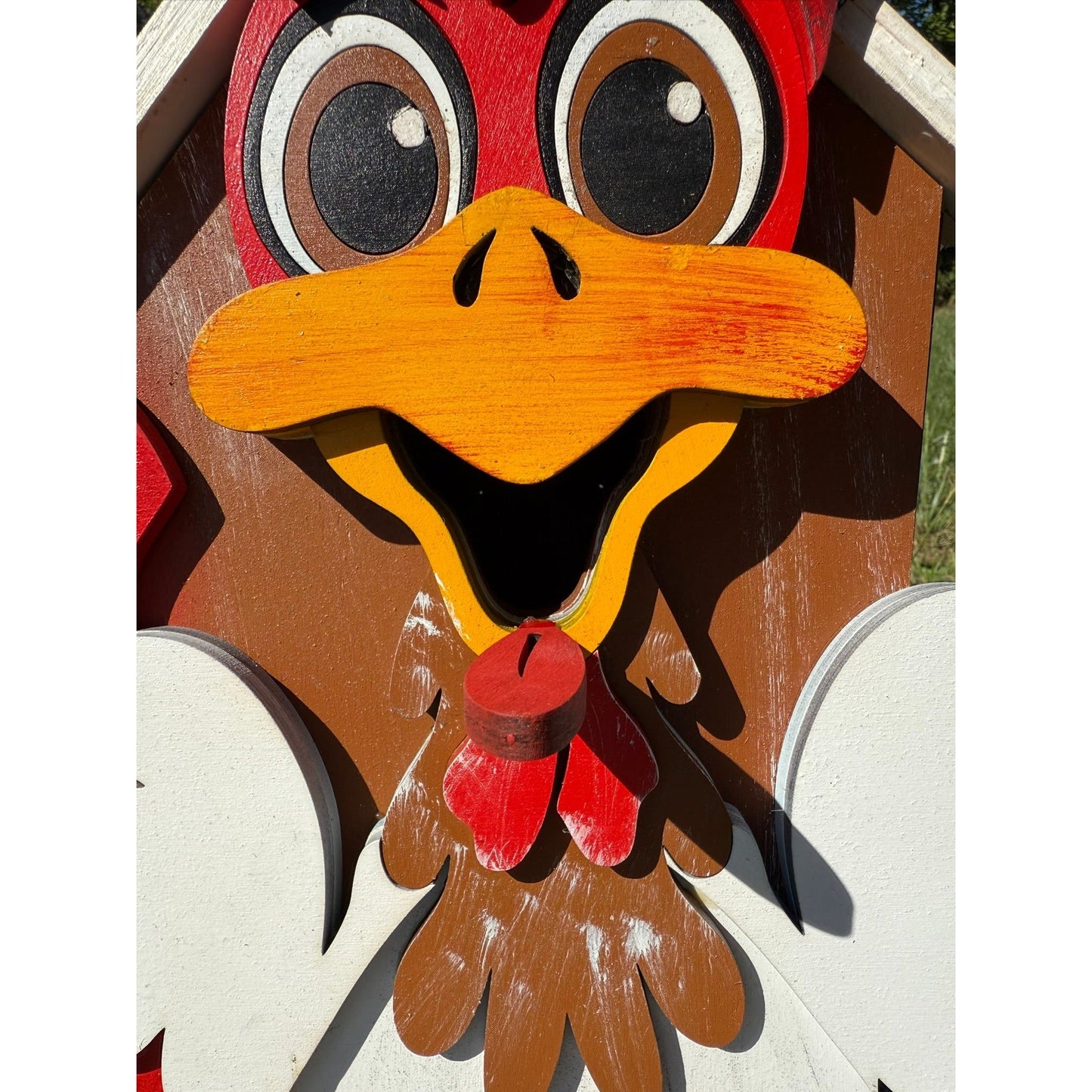 Rooster Birdhouse Farmhouse