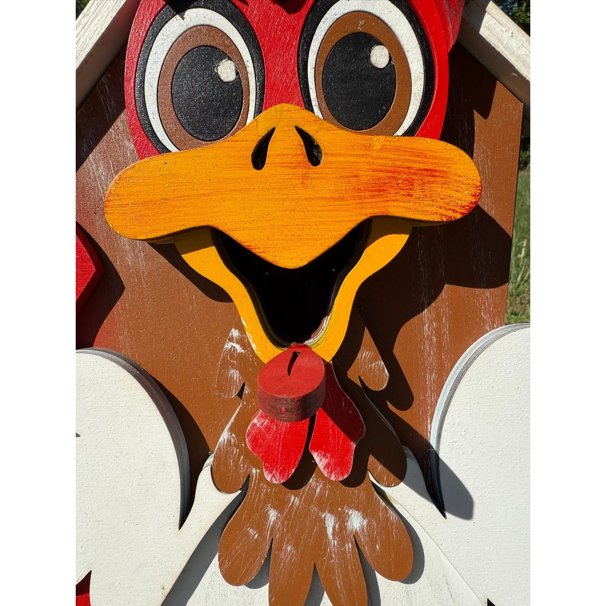 Rooster Birdhouse Farmhouse