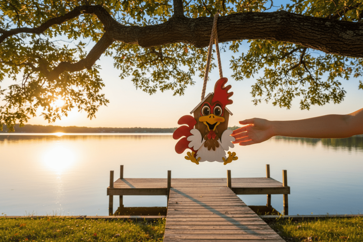 Rooster Birdhouse - Nifty Decor & More