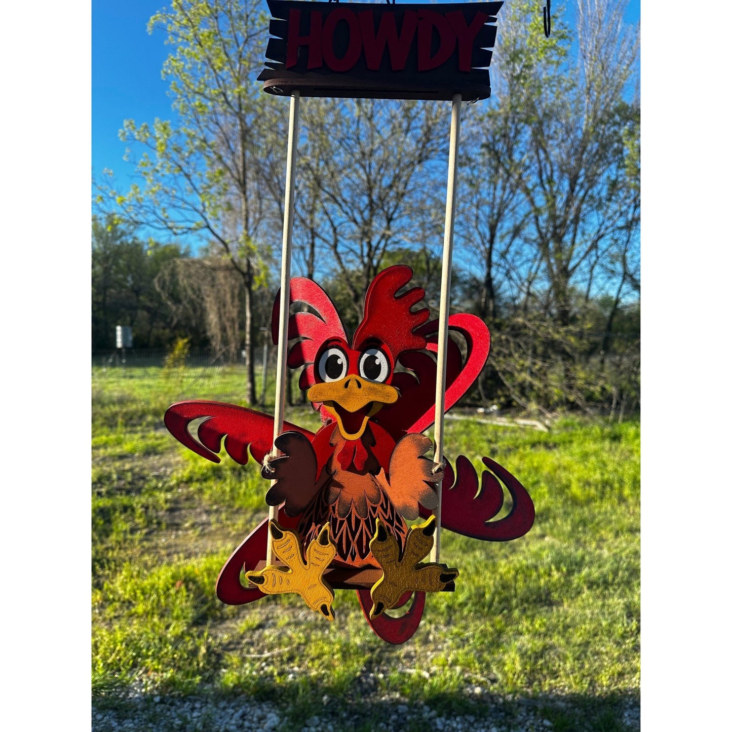 Rooster Windspinner - Nifty Decor & More