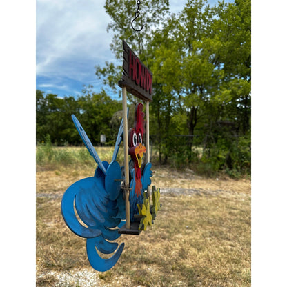 Rooster Windspinner - Nifty Decor & More