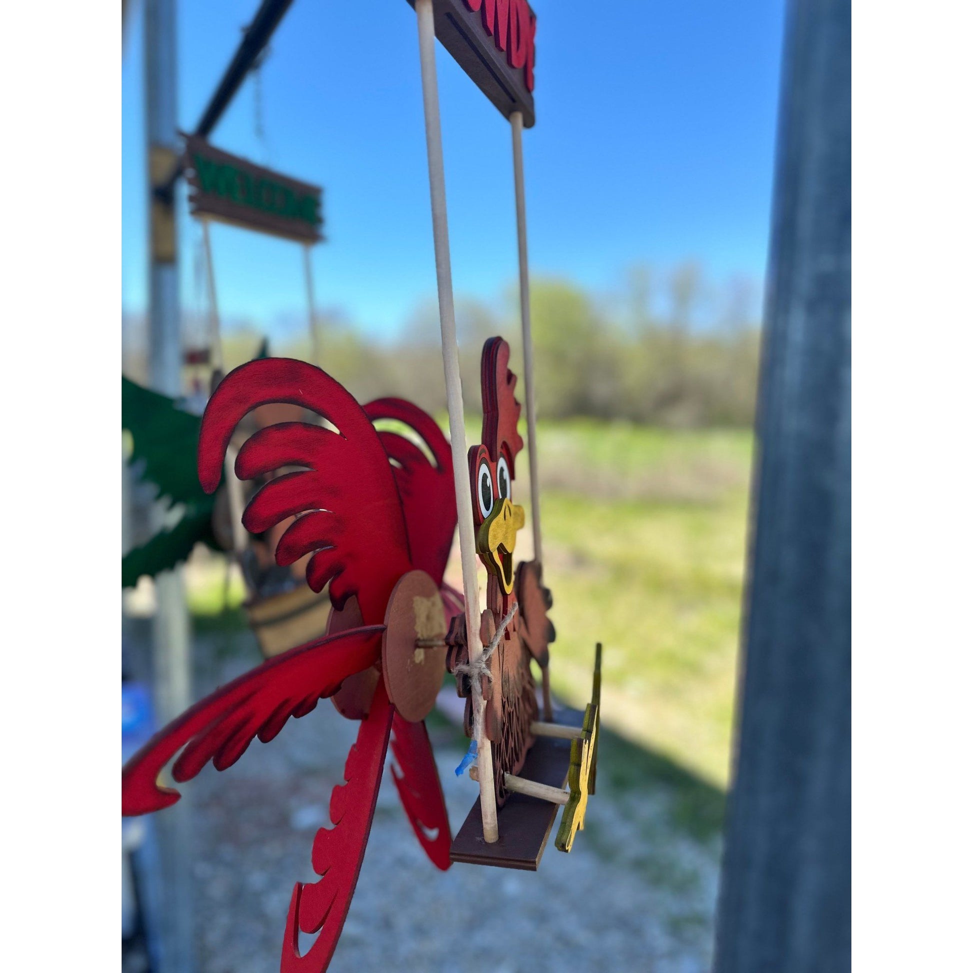 Rooster Windspinner - Nifty Decor & More