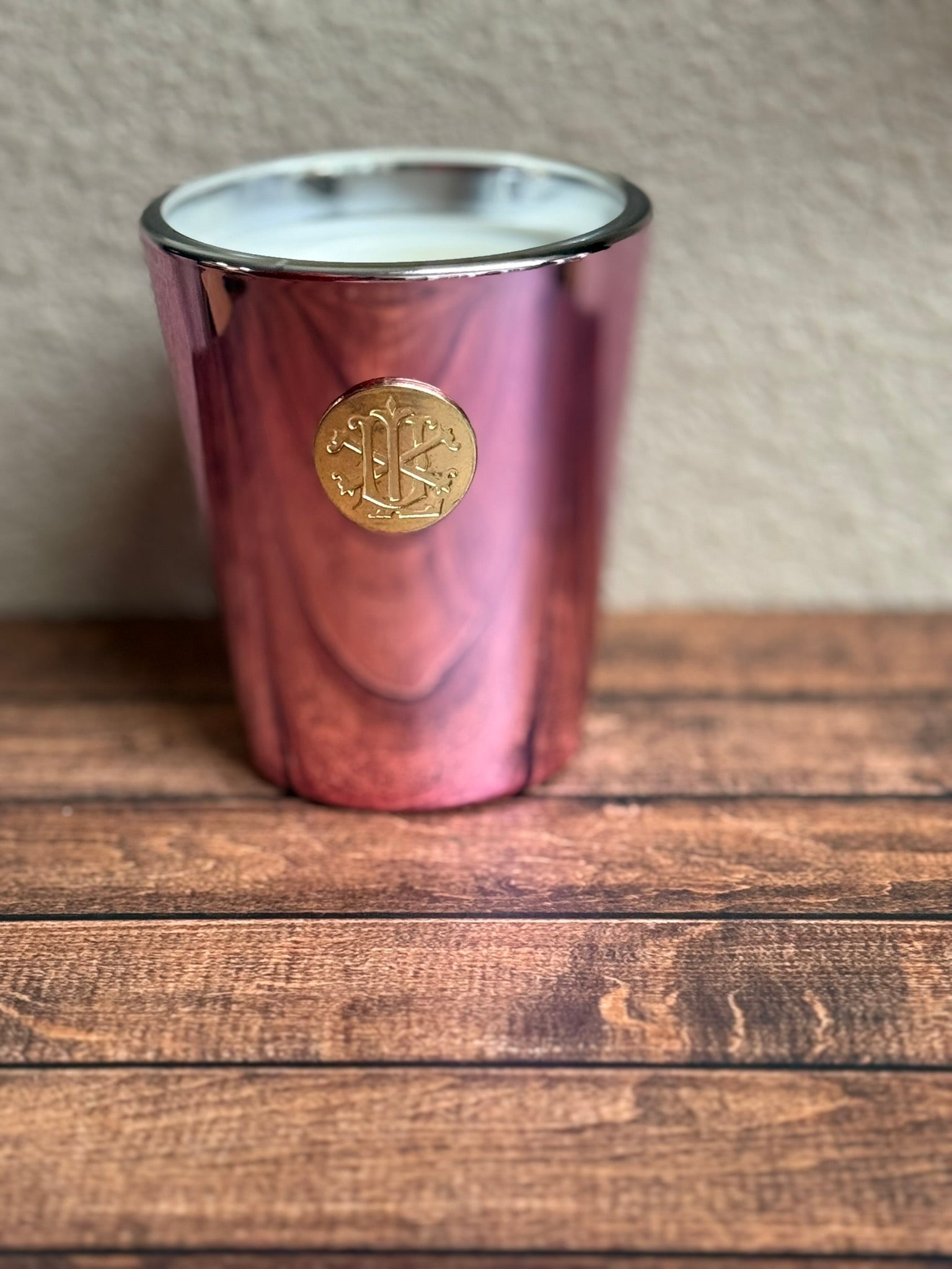 Rose XOXO 8oz Luxury Designer Box Candle - Rose & Bergamot Fragrance by LUX - Nifty Decor & More
