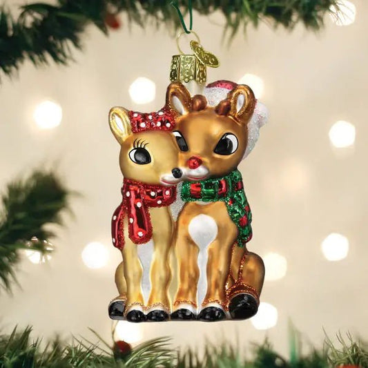 Rudolph® and Clarice™ Ornament