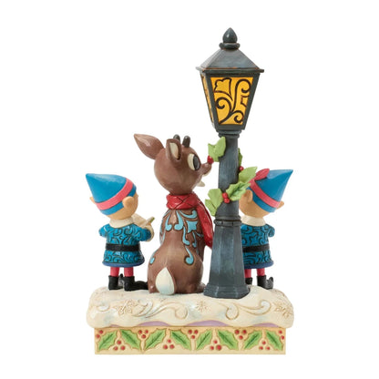 Rudolph and Elves Caroling - Nifty Decor & More
