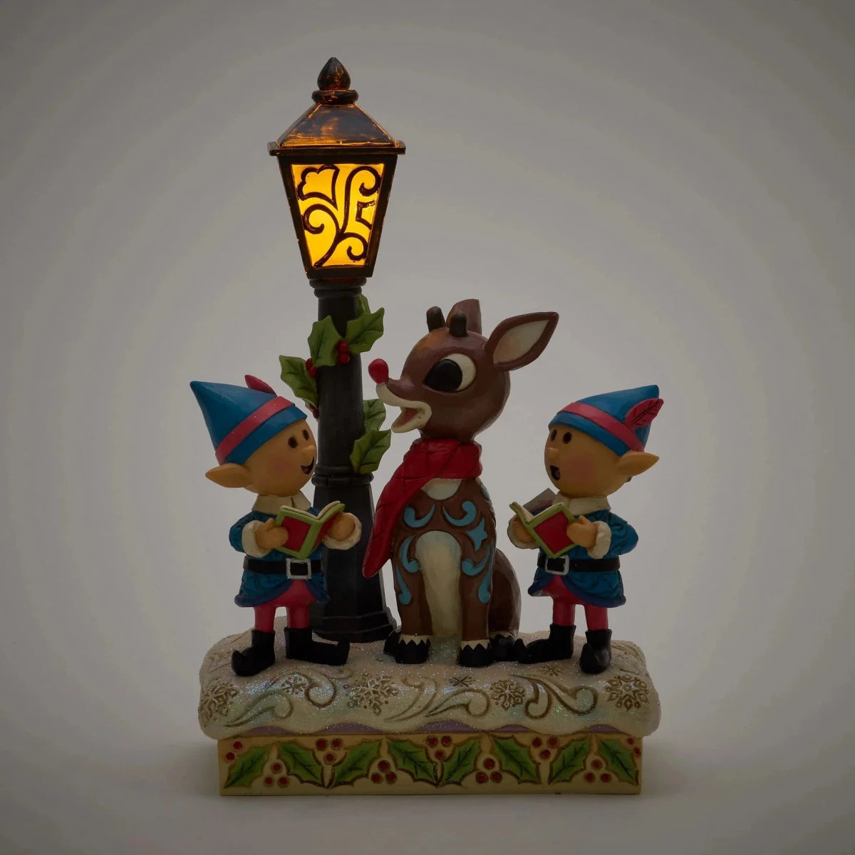 Rudolph and Elves Caroling - Nifty Decor & More