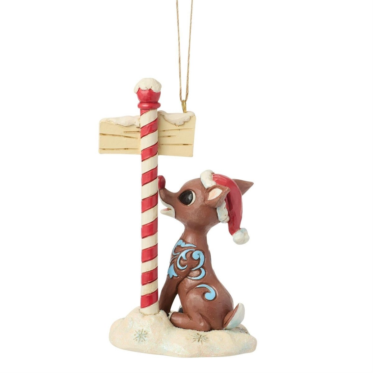 Rudolph by North Pole Sign H/O - Nifty Decor & More