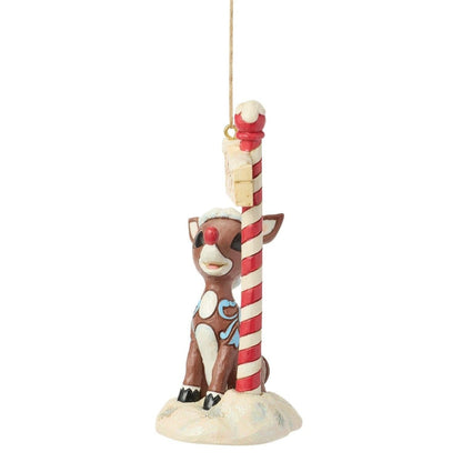 Rudolph by North Pole Sign H/O - Nifty Decor & More