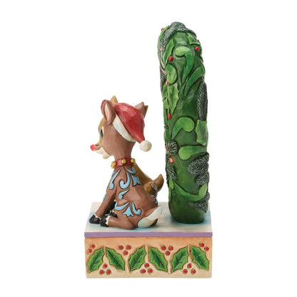 Rudolph &Clarice Heart Wreathe - Nifty Decor & More