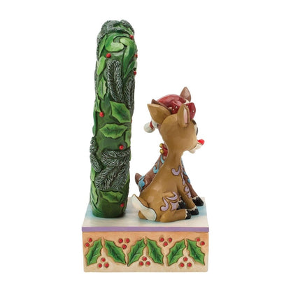 Rudolph &Clarice Heart Wreathe - Nifty Decor & More
