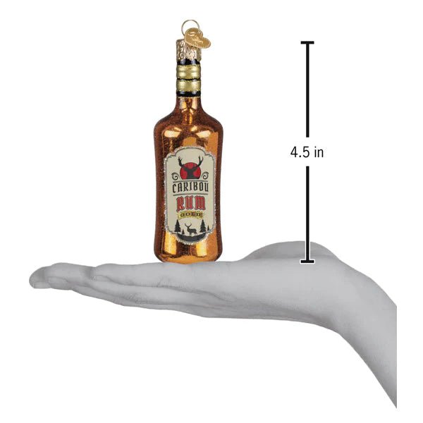 Rum Bottle Ornament - Nifty Decor & More