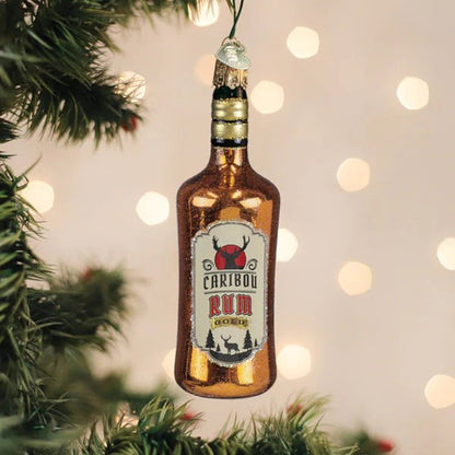 Rum Bottle Ornament - Nifty Decor & More