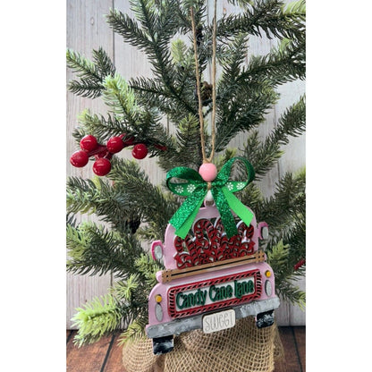 Rustic Farmhouse Christmas Truck 2026 Ornament | Personalized Holiday Decor - Nifty Decor & More