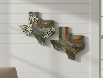 Rustic Farmhouse Texas Sign - Nifty Decor & More