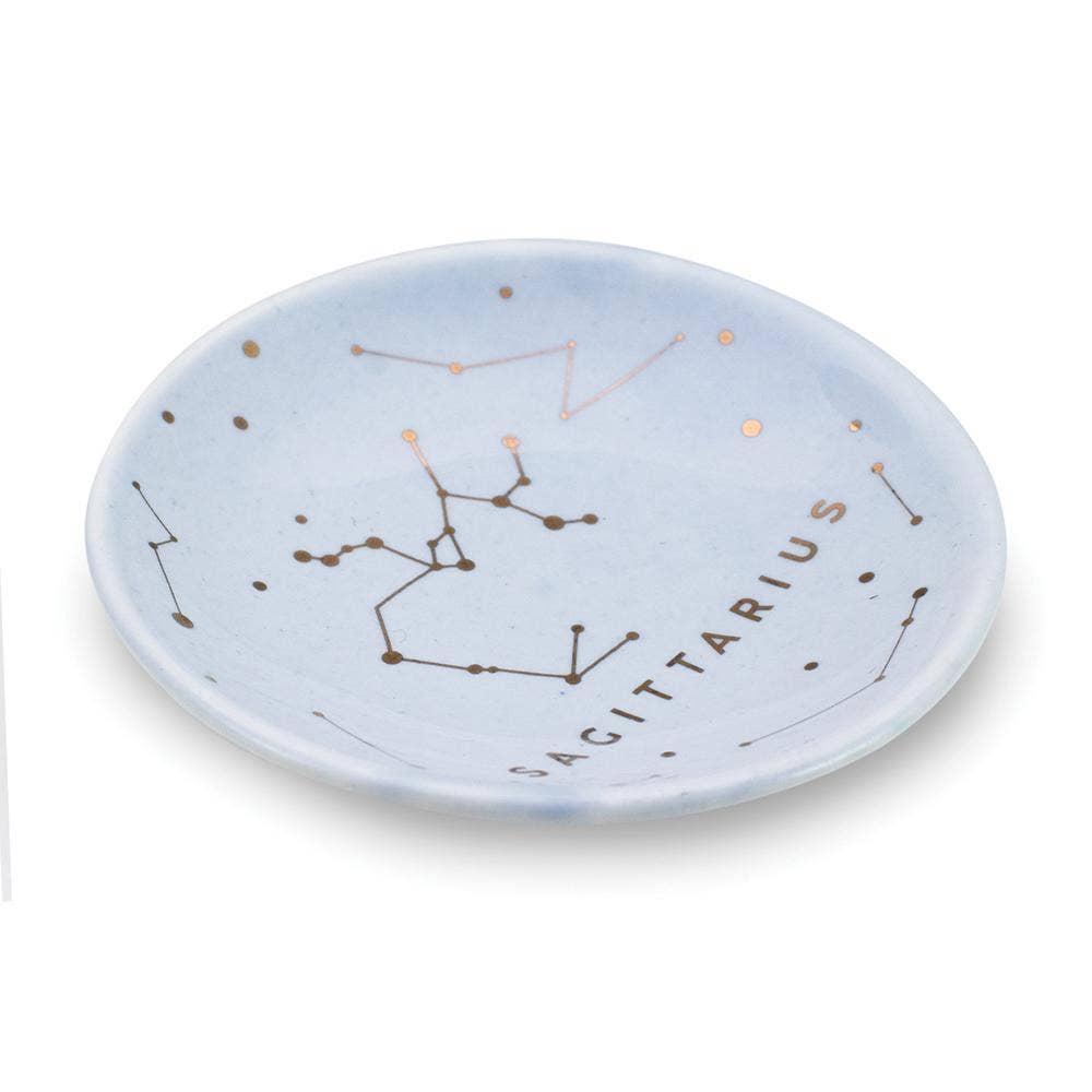 Sagittarius Zodiac Jewelry Dish - (Nov 22 - Dec 21) - Nifty Decor & More